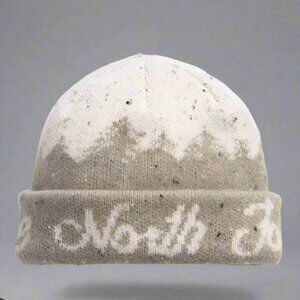 The North Face Cabin Mountainscape Beanie NWOT